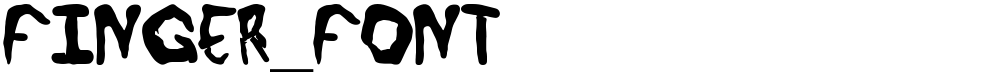 Finger_font