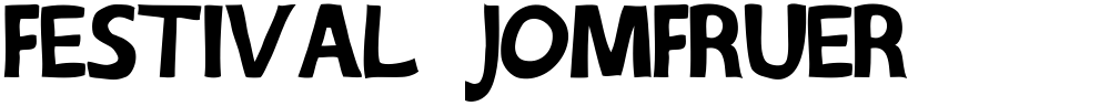 Festival Jomfruer