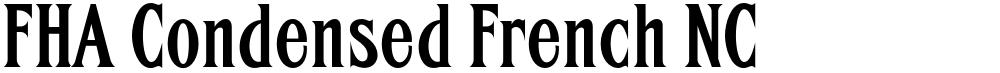 FHA Condensed French NC