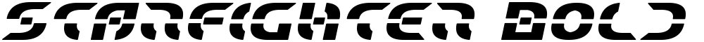 Starfighter Bold Semi-Italic