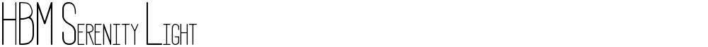 HBM Serenity Light
