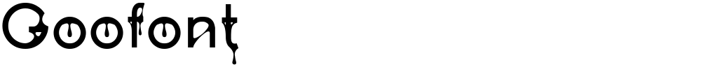 Goofont