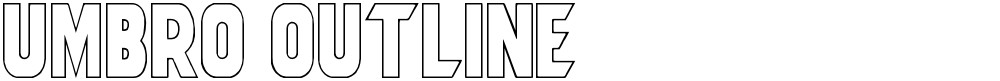 Umbro Outline