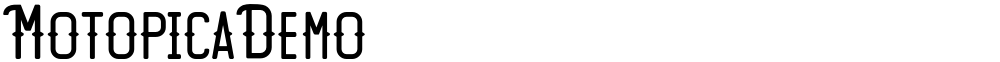 MotopicaDemo