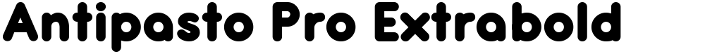 Antipasto Pro Extrabold