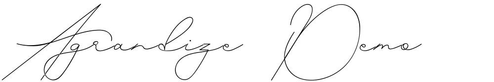 Agrandize Demo
