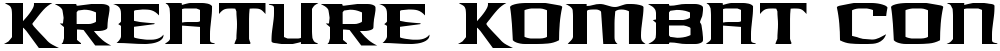 Kreature Kombat Condensed