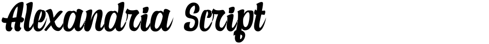 Alexandria Script