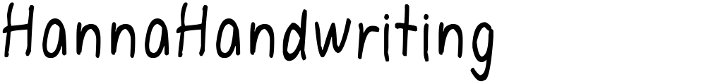 HannaHandwriting
