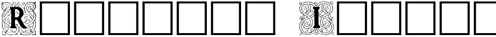 Roycroft Initials