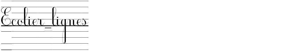 Ecolier_lignes