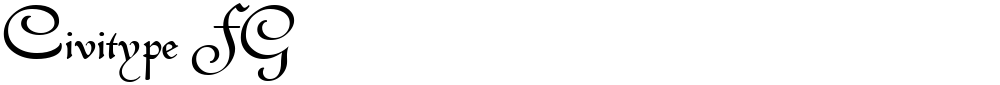 Civitype FG