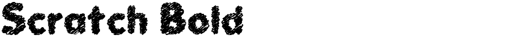 Scratch Bold