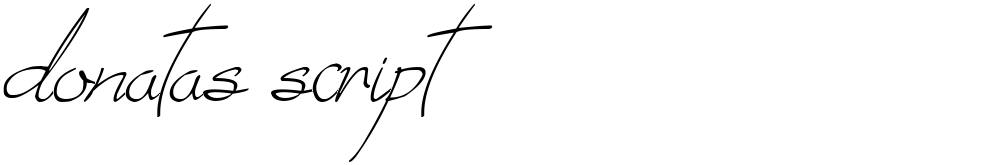 donatas script