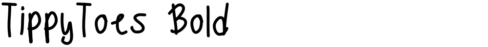 TippyToes Bold