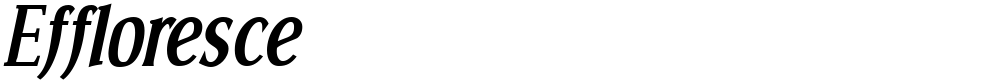 Effloresce