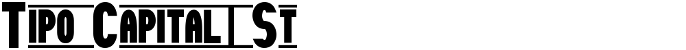 Tipo Capital1 St