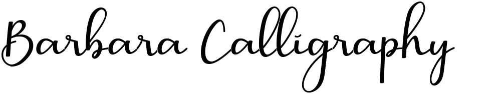 Barbara Calligraphy