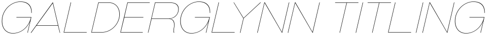 Galderglynn Titling