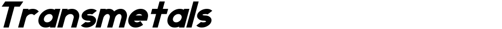 Transmetals