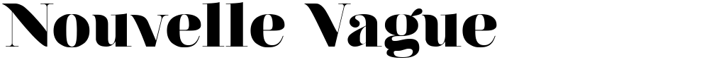 Nouvelle Vague