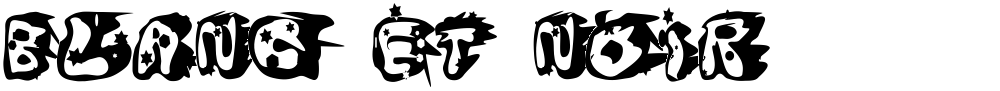 Blanc et Noir