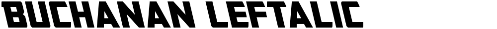 Buchanan Leftalic