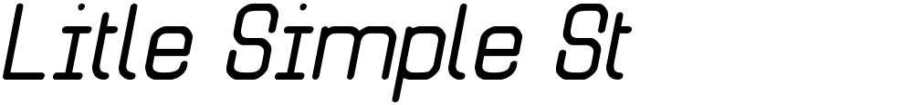 Litle Simple St