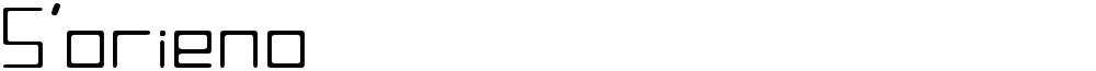 S'orieno