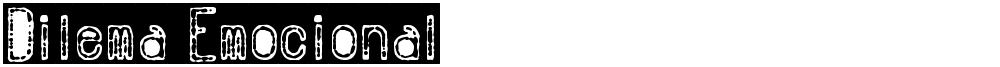 Dilema Emocional
