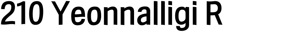 210 Yeonnalligi R