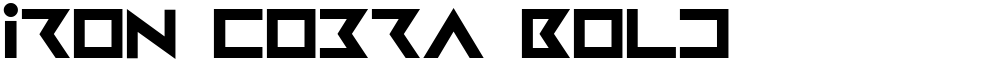 Iron Cobra Bold