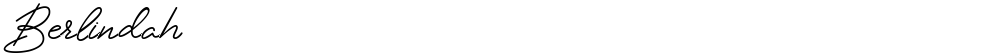 Berlindah
