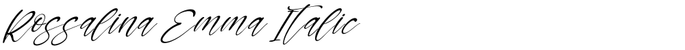 Rossalina Emma Italic