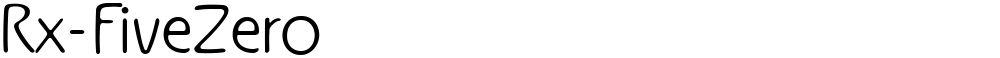 Rx-FiveZero