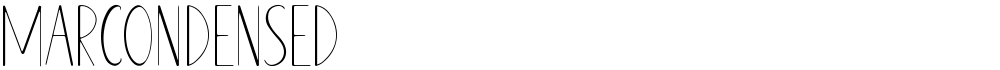 MARCONDENSED