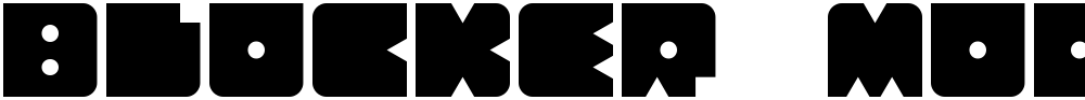 Blocker Modular