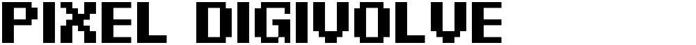 Pixel Digivolve