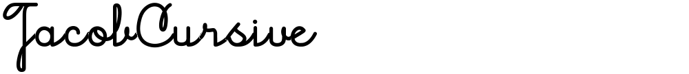 JacobCursive