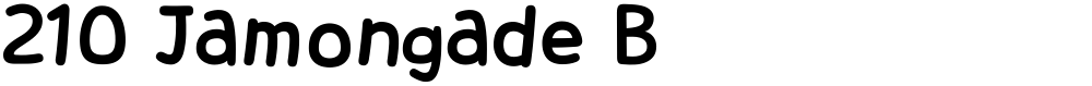 210 Jamongade B