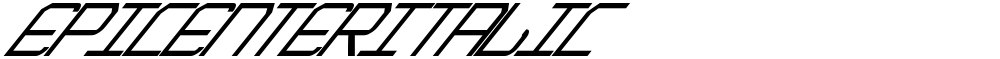 EpicenterItalic