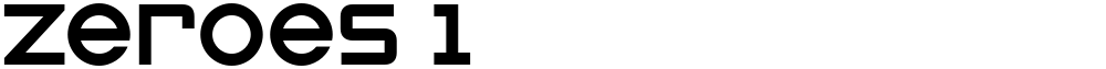 Zeroes 1