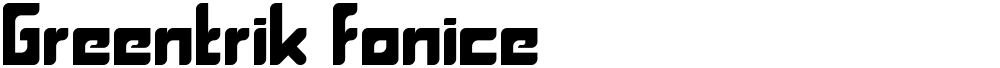 Greentrik fonice