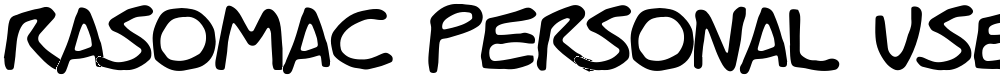 Rasomac Personal Use