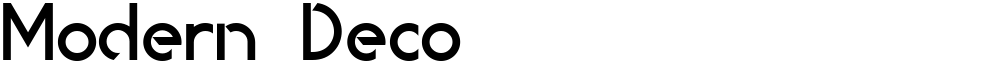 Modern Deco
