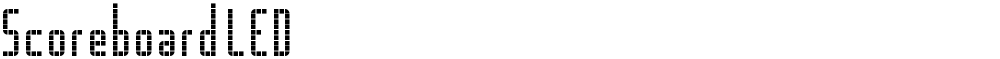 Scoreboard LED