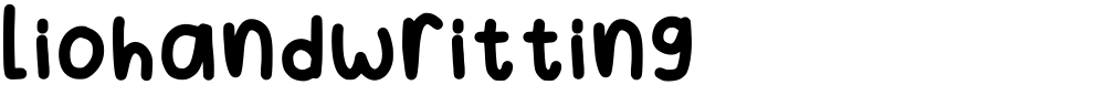 Liohandwritting