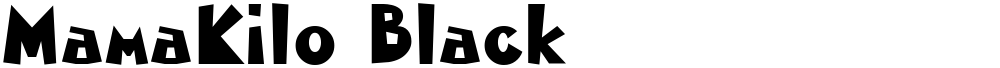 MamaKilo Black