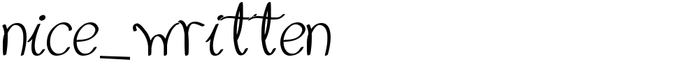 nice_written