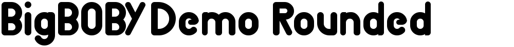 BigBOBY Demo Rounded